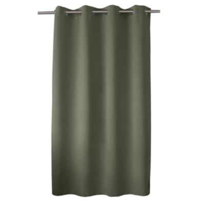 Rideau thermique en microfibre doublée (135x180 cm - Vert)