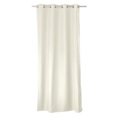 Rideau thermique en microfibre doublée (135x240 cm - Ecru)