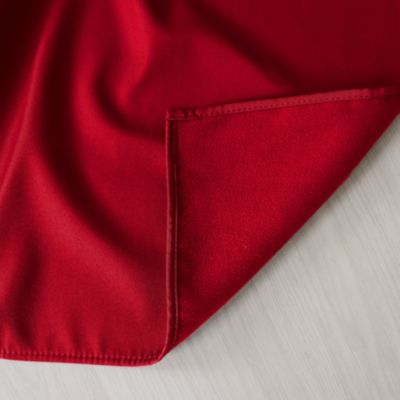 Rideau thermique en microfibre doublée (135x240 cm - Rouge)