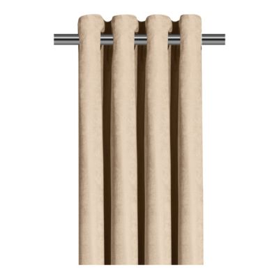 Rideau thermique Meiere GoodHome l.140 x H.260 cm beige