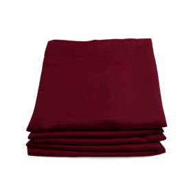 Rideau thermique occultant Galon fronceur Rouge MC330 140 x 300 (LxH)