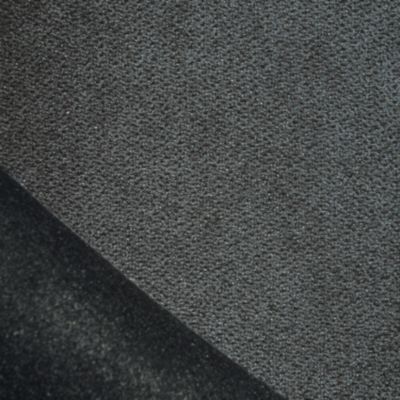 Rideau thermique phonique et semi occultant à galons fronceurs KONFOR (140x260 cm - Gris anthracite)