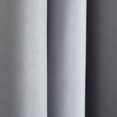 Rideau occultant thermique, Stop-froid gris foncé l.138 x H.250 cm