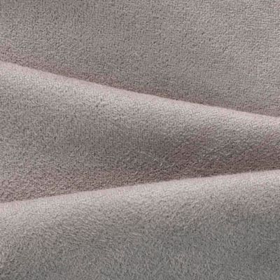 Rideau Thermique suédine doublé polaire 140x240cm, Prêt a Poser, Gris