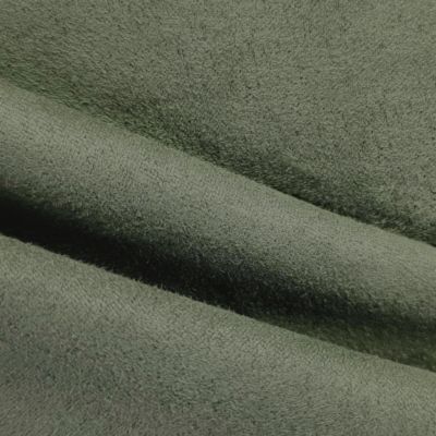 Rideau Thermique suédine doublé Polaire 140x240cm, Prêt a Poser, Kaki