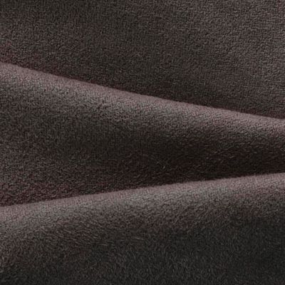 Rideau Thermique suédine doublé polaire 140x240cm, Prêt a Poser, Noir