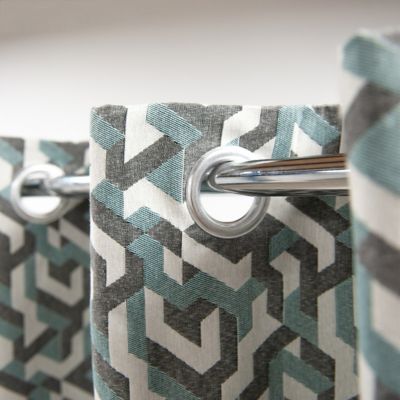 Rideau Tinui 140 x 260 aqua GoodHome