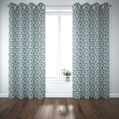 Rideau Tinui 140 x 260 bleu GoodHome