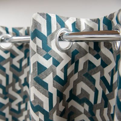 Rideau Tinui 140 x 260 bleu GoodHome