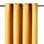 Rideau uni Milone 260 x 140 cm GoodHome jaune