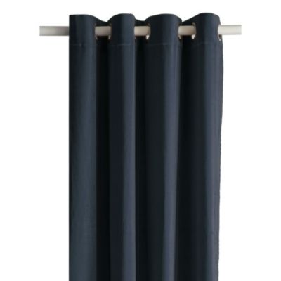 Rideau velours Pétrole 140x260