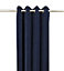 Rideau Velvet Valgreta bleu l.140 x H.260 cm