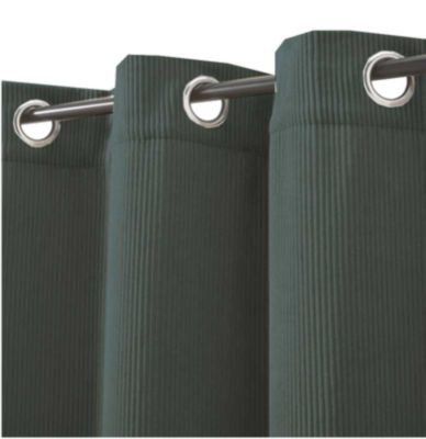 Rideau vert kaki Deco&Co L.250 x l.135 cm