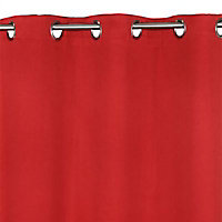 Rideau Vestris rouge l.140 x H.240 cm