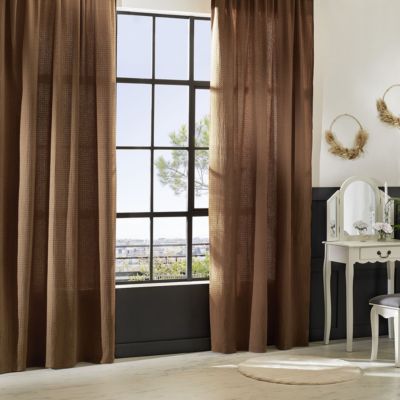Rideau Widdy 130x260cm rose terracotta - Atmosphera