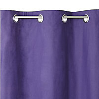 Rideau Zen coloris violet l.140 x H.250 cm