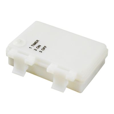 Rideaux lumineux extérieur LED Batterie 30 lumières IP44 0.25 W blanc chaud beige, or et transparent