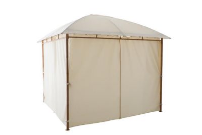 Rideaux pour tonnelle Hespéride Sawara 3 x 3 m