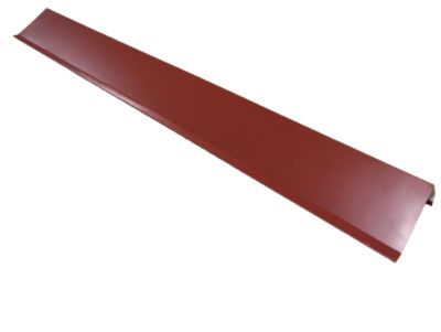 Rive acier rouge Ondométal 1m - Sedpa France