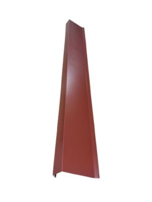Rive acier rouge Ondométal 1m - Sedpa France
