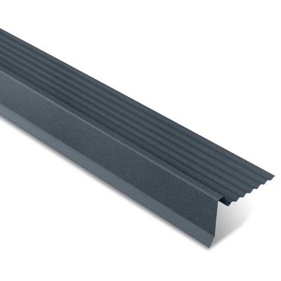 Rive ajustable pour tôle tuile BACACIER Tuile R Anthracite mat 2100 mm Longueur