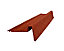 Rive IKO Easy-Tuile coloris rouge L.90 cm