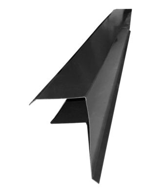 Rive-Noue 9-15 acier zingué 2 m anthracite 4 vis et 4 capuchons inclus