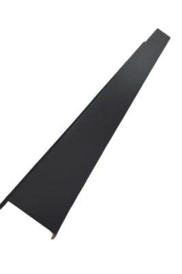Rive panneaux sandwich anthracite Ondométal - Sedpa France