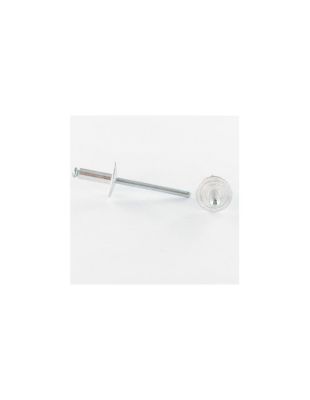 Rivet aveugle Aluminium Tige acier 5X12 Tête EXTRA Large - 250 pièces