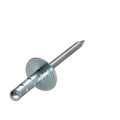 Rivet aveugle tout acier 4.8X17 Tête large Multi-serrage POLYGRIP - 1 pièce