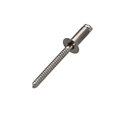 Rivet Aveugle Tout Inox Tête fraisée 3.2X8 Epaisseur de serrage 3 à 5 - 1 pièce