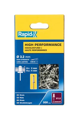 Rivets Haute performance Rapid Ø3.2 x 8 mm