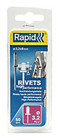 Rivets Haute performance Rapid Ø3.2x8mm