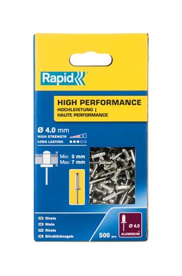 Rivets Haute performance Rapid Ø4.0 x 10 mm
