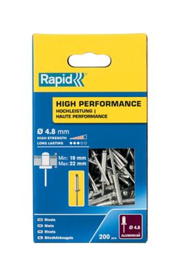 Rivets Haute performance Rapid Ø4.8 x 25 mm
