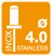 Rivets inoxydables Rapid Ø4.0x14mm, lot de 50