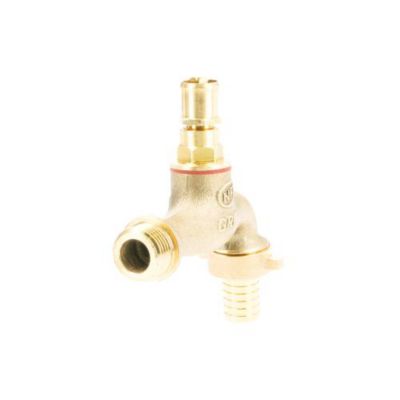 Robinet arrosage à tête cache entrée M1/2 bec 3/4 - GARIS - R3913CE