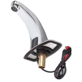 Robinet Automatique, Robinet de lavabo à capteur, Robinet de lavabo d'évier sans contact à infrarouge, avec contrôleur