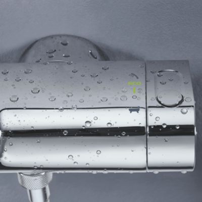 Robinet bain thermostatique Grohe Grohtherm + Ensemble de douche Grohe Rainshower