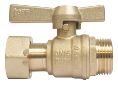 Robinet compteur mâle 3/4 écrou libre 3/4 Somatherm for you