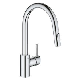 Robinet cuisine avec douchette GROHE Concetto Chromé