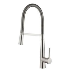 Robinet cuisine chromé 0010 en laiton collection Erymanthe