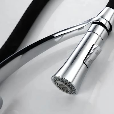 Robinet cuisine chrome 805 en laiton collection Erymanthe