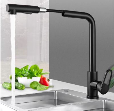 Robinet Cuisine Douchette Avec 2 Modes De Pulvérisation  Mitigeur Cuisine Avec Douchette Extractible Rotatif
