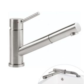 Robinet cuisine rabattable VILLEROY ET BOCH Como Shower window inox