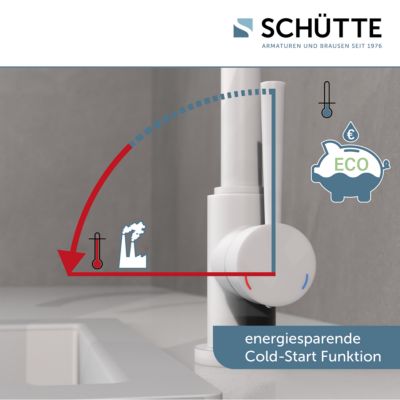 Robinet cuisine Schütte CORNWALL blanc