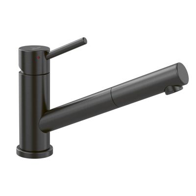 Robinet cuisine VILLEROY ET BOCH Como Shower anthracite