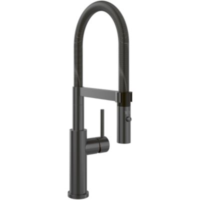 Robinet cuisine VILLEROY ET BOCH Steel expert 2.0 anthracite