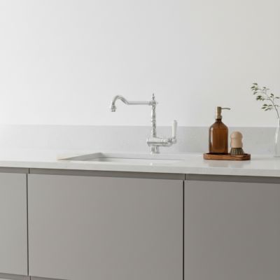 Robinet cuisine vintage chromé MARIUS