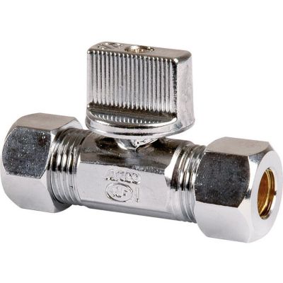Robinet d'arrêt réduit bicone à manette - Arco - Diamètre 10 mm - Diamètre 12 mm